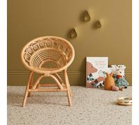 Fauteuil enfant bohème rotin alice naturel TU