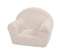 Velinda Fauteuil piqué pour Enfant, en Boucle (Couleur: Cappuccino)
