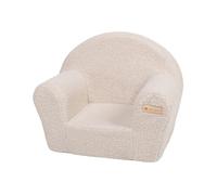 Velinda Fauteuil piqué pour Enfant, en Boucle (Couleur: Cappuccino)