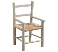 Fauteuil Enfant En Bois De Hêtre Gris