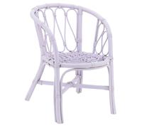 Fauteuil Enfant En Rotin Côme Violet