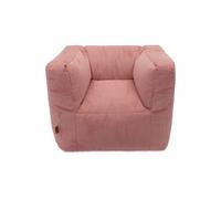 Fauteuil enfant en velours côtelé Corduroy Wild Rose
