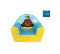 Fauteuil enfant Fun House He Oua Oua Club Jaune 42x52x33 cm