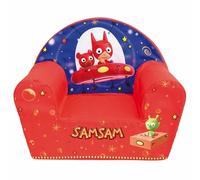 Fauteuil enfant Fun House Samsam Rouge 42x52x33 cm