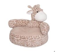 Fauteuil enfant girafe beige et blanc - Atmosphera createur d'interieur