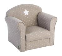 Fauteuil Enfant Motif Étoiles - Classique Beige TU
