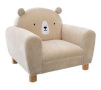Fauteuil Enfant avec Oreilles d'Ours Beige - Atmosphera For Kids