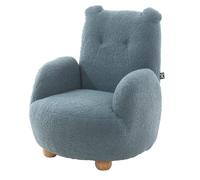 Fauteuil Enfant Ours "Rocky" 67cm Bleu