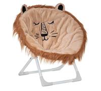 Atmosphera – Fauteuil enfant pliant Lion – Marron
