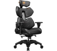 Cougar Gaming - Fauteuil gaming Terminator Noir - Ergonomique, appuie-tête, accoudoirs 4D