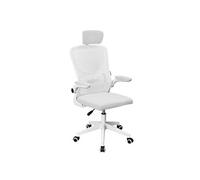 Mars Gaming Chaise ergonomique MGC-ERGOPLUS - Lombaire dynamique, maille, 115-125 cm, blanc
