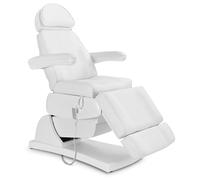 Physa Fauteuil esthétique Blanc 200 W avec 3 Moteurs et télécommande pour 150 kg - Chaise de Massage électrique Table de Soins Table de Tatouage