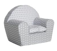Fauteuil Etoiles Gris/Blanc avec Coussin Llopis 42059