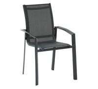 Fauteuil extérieur Axant poivre/graphite Hespéride