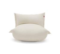 Fauteuil Fatboy Bonbaron Slim en Boucle Recyclée Crème