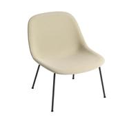 Fauteuil Fiber rembourré pieds en acier WxHxD 60x74.4x69cm