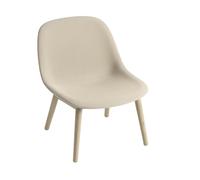 Fauteuil Fiber rembourré pieds en bois WxHxD 60x74.4x69cm