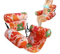 Fauteuil flottant de piscine | Fauteuil Gonflable bronzant - Chaises longues flottantes | pour Rivière Lac Plage Vacances Relax Jours de fête