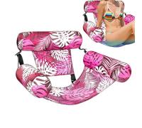 Fauteuil Flottant Piscine,Gonflable Bain de,Siège Hamac Flottant - pour Femmes Hommes Vacances Voyage Hôtel Resort Plage Lac Extérieur Fête Activités
