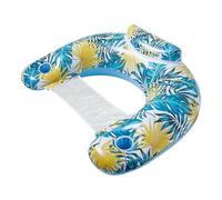 Fauteuil Flottant Piscine Lot de 2 Transats Gonflables en PVC
