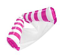 Fauteuil Flottant Pour Piscine | Hamac gonflable à rayures portable 2-en-1 - Fauteuil Flottant Convertible En Lit De Voyage | Pour Lacs Mers Étangs Rivières Intérieur Extérieur En Plein Air Camping Et