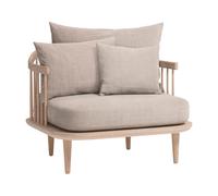 &Tradition Fly SC1 Fauteuil Hot Madison 094/Chêne Huilé Blanc