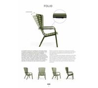 Fauteuil Folio Tabac Nardi Mobilier De Jardin Intérieur Extérieur