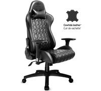 Fauteuil Gamer Spirit Of Gamer Blackhawk Series - Black - Cuir Veritabl