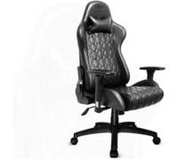 Fauteuil Gamer Spirit of gamer BLACKHAWK SERIES - Cuir - Noir Noir