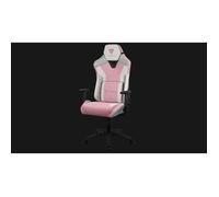 Fauteuil Gamer TC3 Max (Blanc/Rose)