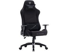 Fauteuil Gamer Tissu SENSE7 Spellcaster SENSHI XL - Max 160kg, - Taille >185cm - Accoudoirs 2D - Dossier Inclinable - Noir