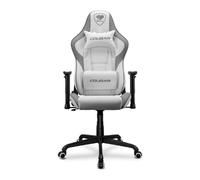 Fauteuil gaming - Cougar Gaming - ARMOR ÉLITE WHITE - Confort Ergonomique - Cuir PU - Ajustable