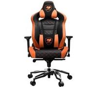 Cougar Gaming | Fauteuil Gaming | Armor Titan Pro - Ergonomique - Hauteur et Inclinaison Réglables - Accoudoirs Ajustables - Coussins Lombaires et Cervicaux Amovibles