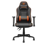 Fauteuil Gaming - Cougar Gaming - FUSIONS - Coussin de siège en mousse - Inclinaison continue jusqu'à 160º - Accoudoirs réglables
