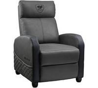 Fauteuil gaming - Cougar Gaming - RANGERELITE - Gris - Dossier 180° - Accoudoirs 4D - PVC, velours et tissu imitation cuir Gris G