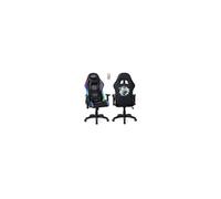Amstrad Fauteuil gaming ELITE-LED-SAMURAI - Noir/Gris - LED 576 effets, télécommande, accoudoir 2D