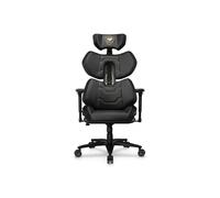Fauteuil gaming - Gaming - TERMINATOR ELITE - Noir/doré - Ergonomique, Dossier Réglable, Accoudoirs 4D, Structure Renforcée