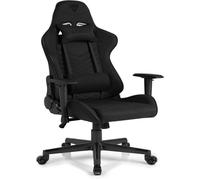 Fauteuil gaming SENSE7 Spellcaster - Fauteuil d'ordinateur Fauteuil de bureau HDF Fabric noir