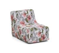 Sitzolo Air - Canapé Gonflable Blanc/Gris/Rose