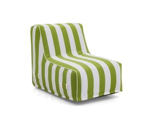 Fauteuil gonflable avec pompe à pied, canapé d'air pour jardin, balcon et terrasse