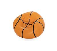 Fauteuil gonflable Bestway Basket-ball 114 x 112 x 66 cm Orange