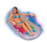 INTEX Matelas gonflable Fauteuil De Piscine King Cool - Couleur aléatoire