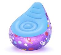 Bestway Fauteuil gonflable enfant Astro Glow™ à LED 72×72×64 cm