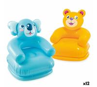Fauteuil gonflable Intex HAPPY ANIMAL 66 x 79 x 64 cm (12 pièces)