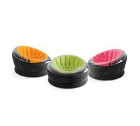 Fauteuil gonflable Intex - Modèle Onyx - Dessus floqué velours - Couleur aléatoire