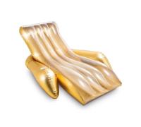 Fauteuil gonflable Lounge Gold - INTEX - 56803EU - Or pailleté - Pour enfant