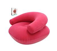 Fauteuil Gonflable | Meuble de Détente Confortable à Flockée,Mobilier Gonflable - pour Le Camping, la Soirée Cinéma, la Lecture, Le Salon, la Chambre, la Plage, la Piscine, Le Voyage et Le Stade