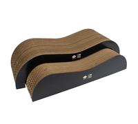 Fauteuil-griffoir pour chat D&D Home Archie Marron 75x18,5x25 cm