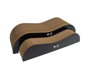 Fauteuil-griffoir pour chat D&D Home Archie Marron 75x18,5x25 cm