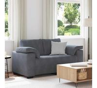 Fauteuil Gris clair 60 cm Velours canapé simple canapé confort vidaXL